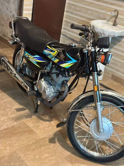 Black colour Honda