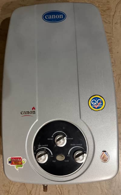 Canon Geyser Gas dual ignition