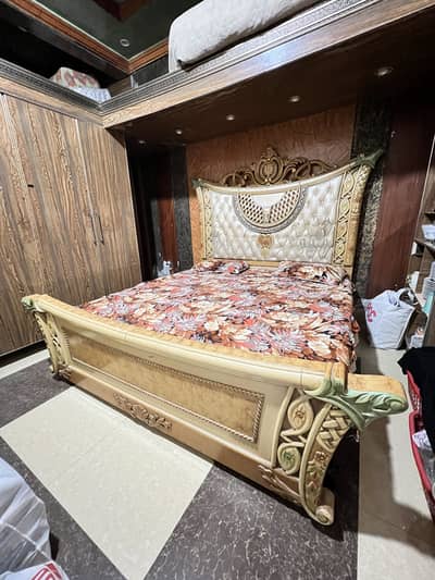 Wooden King Bed