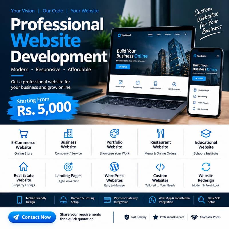 Professional Website Development 0