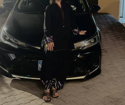 Black balochi style embroidered 3 piece worn once 10/10 condition