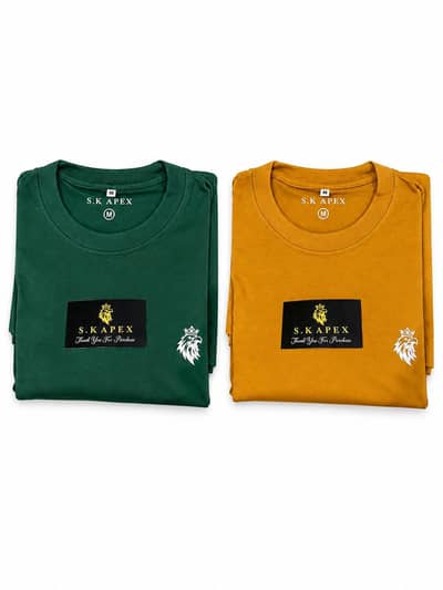 Pack of 2 Comfortable cotton T-shirts