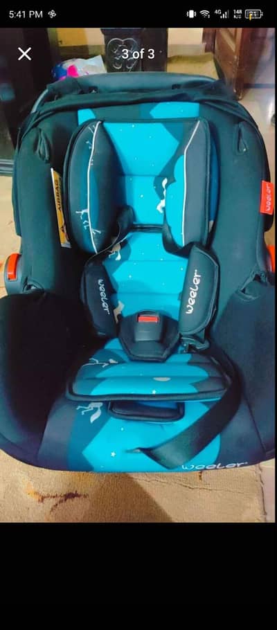 carry cot  and car seat
