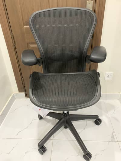 Imported Chair Herman Miller Aeron Size B available In Pakistan