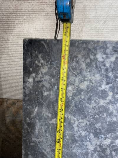 Black Marble Slab for Sale – Approx. 3 Feet