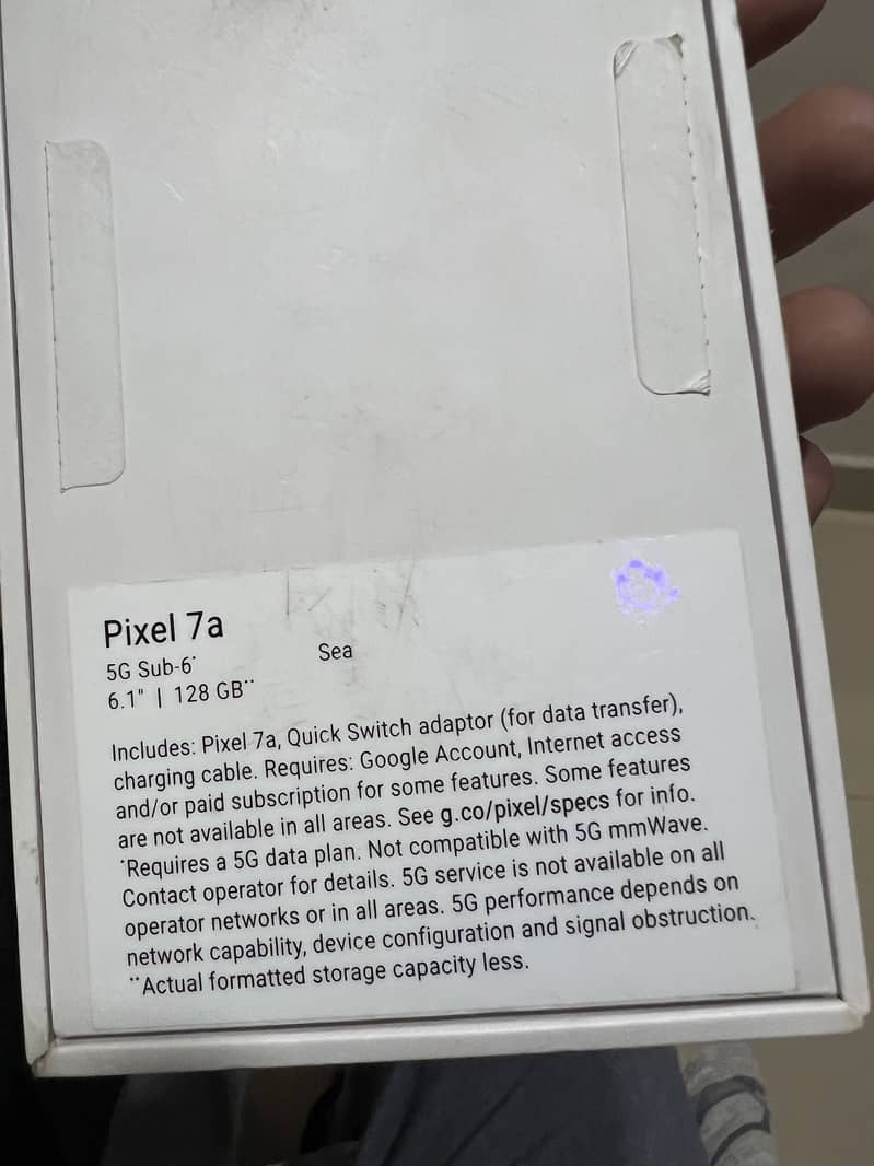 Google Pixel 7a 6