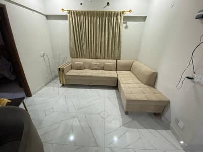 L shape sofa condition like new but 1months use