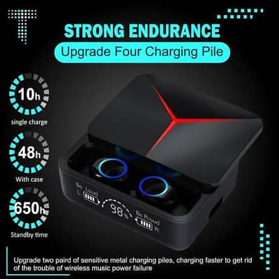 m90 TWS gaming earbuds