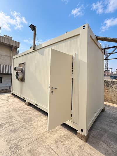 20ft Insulated Office / Production Container for Sale – Fully Wired –