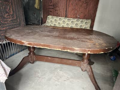Dining Table with 6 Chairs urgent sale