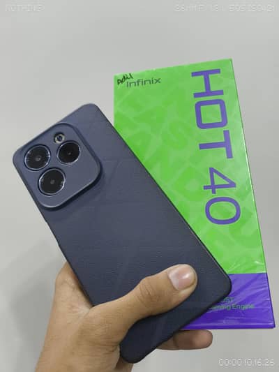 Infinix Hot 40 8/256 Complete Box 10/10 Dual SIM