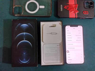 Apple iPhone 12 Pro Max  256 gp  with box non pta factory unlocked