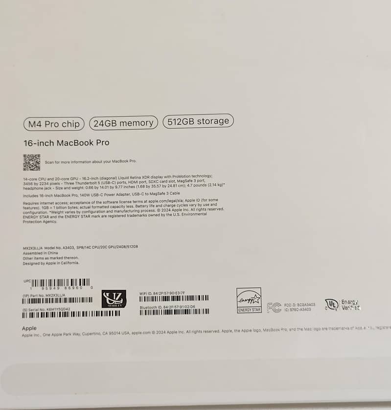 mac book pro m4 1