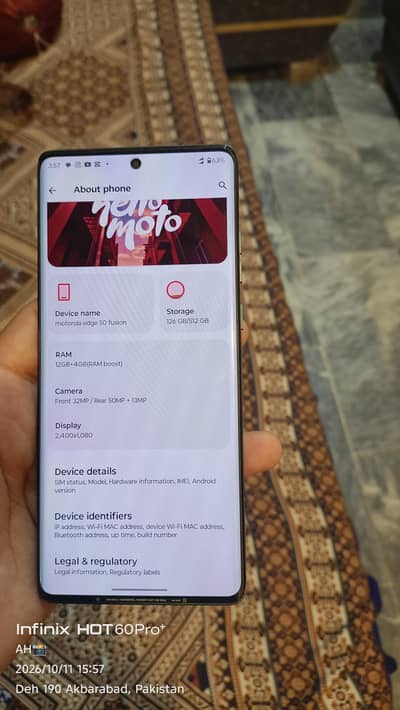 Motorola Edge 50 Fusion