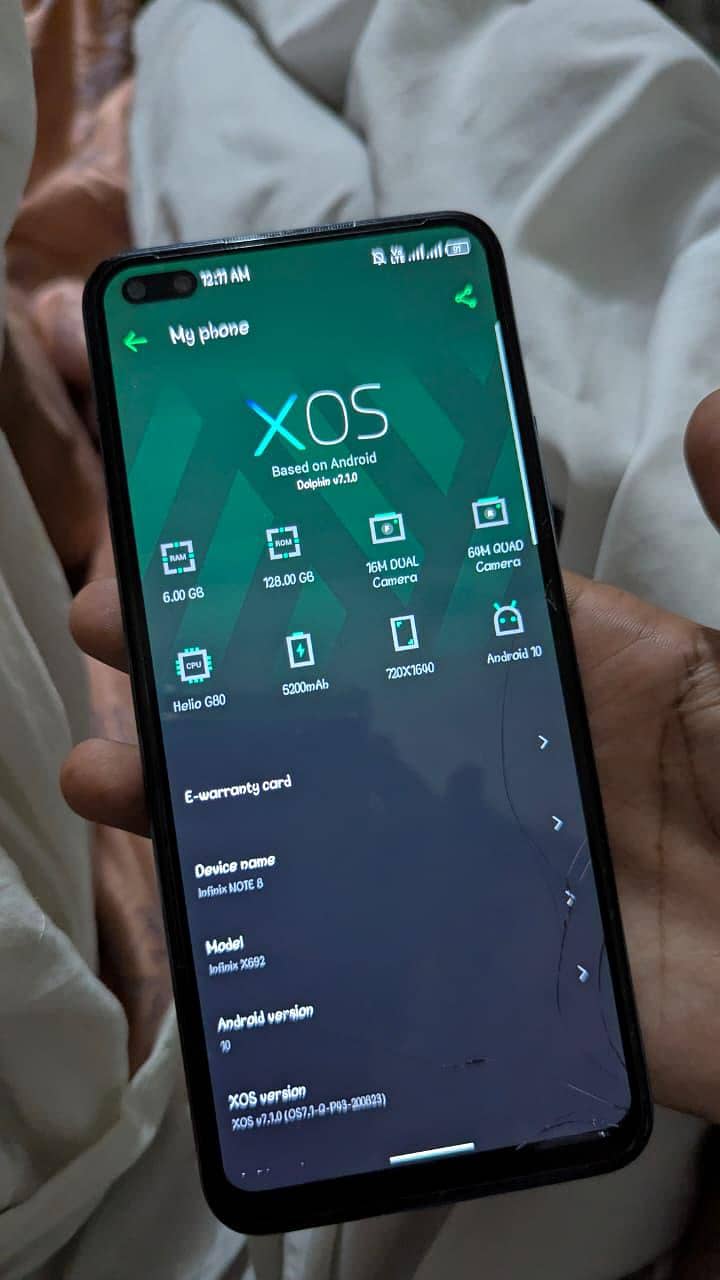 Infinix Note 8 16