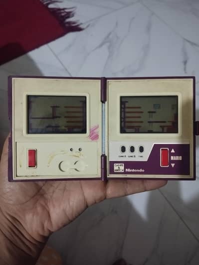 Vintage 1983 Nintendo Game & Watch Mario Bros"