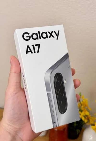 Samsung Mobile A17 box pack / 8/256 gb