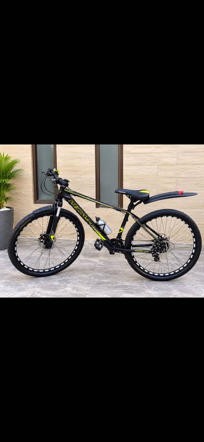Neon Mountain Bike – Like New, Barely Used