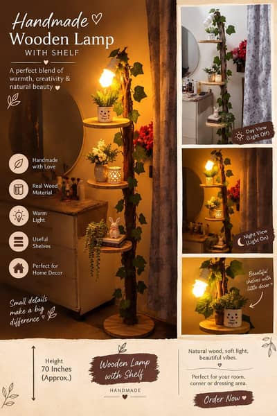 wood lamp home decorators for sale