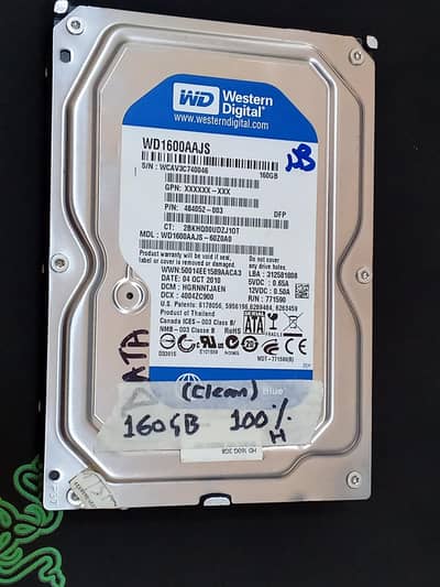 Hard Disk WD 160GB Exchange Offer
