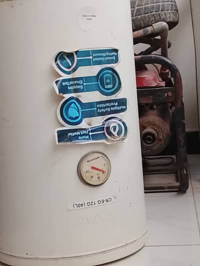 Crown Electric Geyser 40 Liters (CR-EG 12G) - Good Condition⁠
