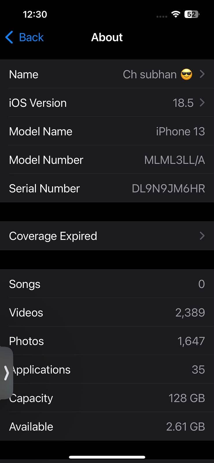 Apple iPhone 13 Jv with box 3
