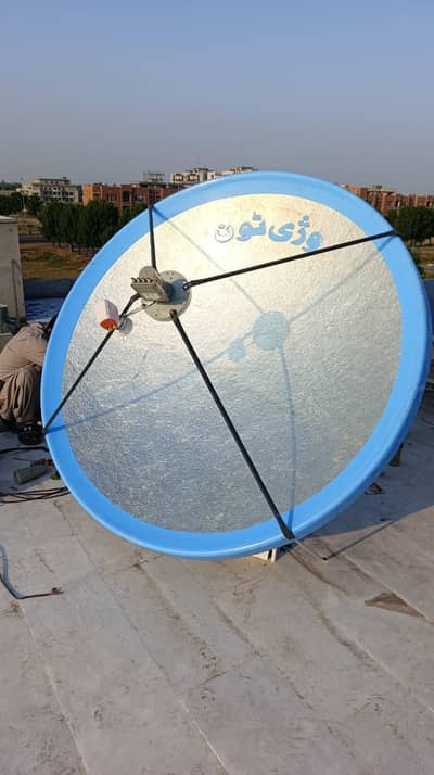 Lahore HD Dish antenna tv IPTV service satellite 03226499515