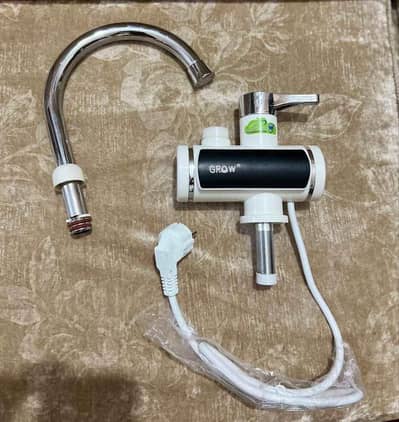 Grow High Quality Tankless Electric Hot Water Heater geyser Tap