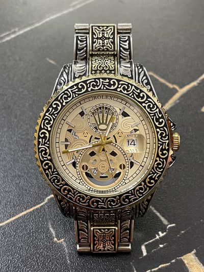 Rolex Skeleton/Open-Heart Watch