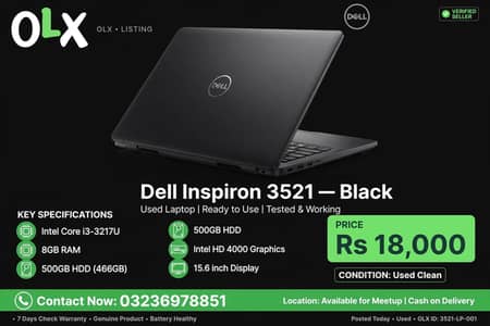 DELL INSPIRON 3521