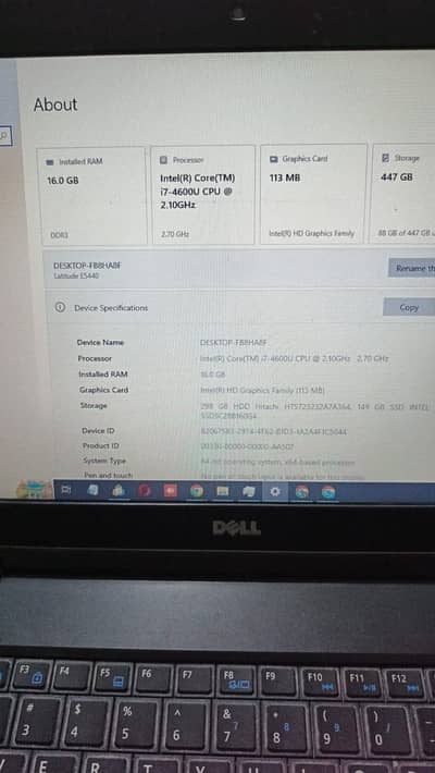 Dell Latitude E5440 Core i7 Laptop for Sale