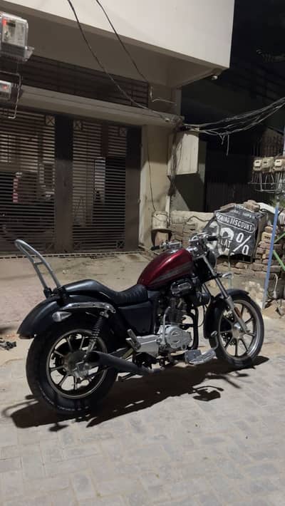 Hi speed freedom converted into bobber