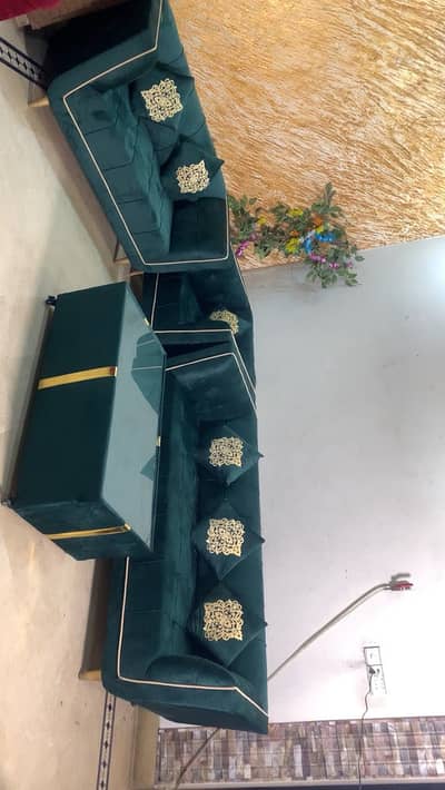 6 Seater Sofa Set Turkish Style Molty Foam Sofa