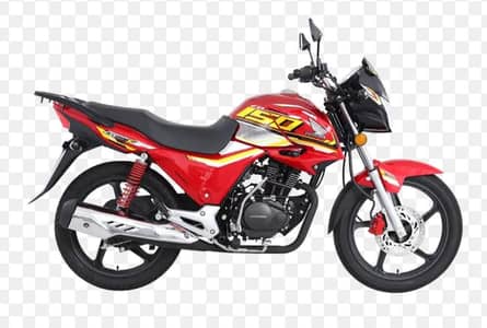 HONDA CB150F RED COLOR FRESH DELIVERY AVAILABLE