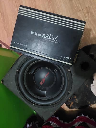 amplifier woofer sound system car
