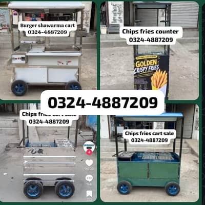 chips burger shawarma fries tea piza hotplate fryer food counter sale
