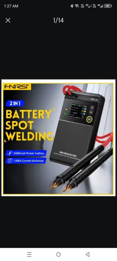 FNIRSI SWM-10 Handheld Battery Spot hand tool Welder Portable