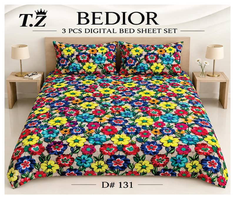Transform your bedroom with 3D bedsheets 0