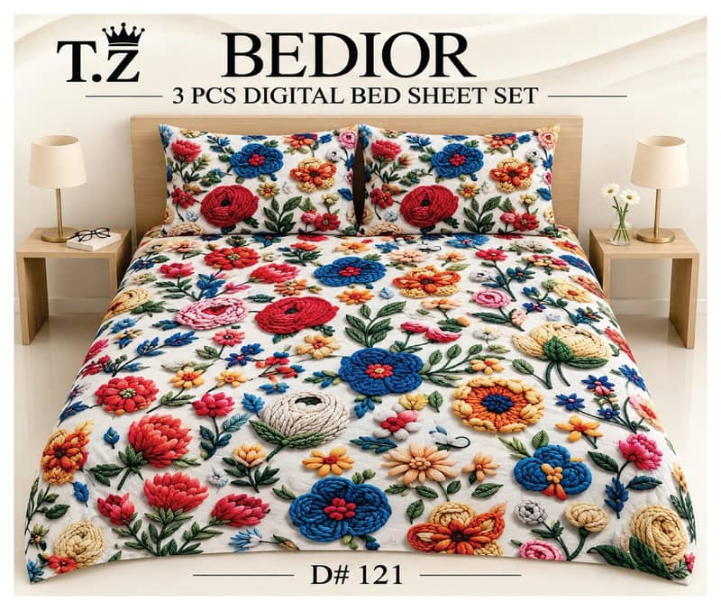 Transform your bedroom with 3D bedsheets 3