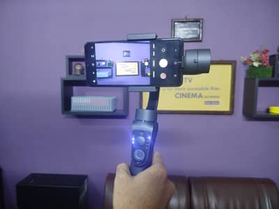 WIWU S5B 3-Axis Mobile Gimbal Stabilizer - Black