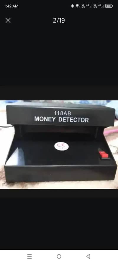 Money Note Checker hand tool Electric Machine counter