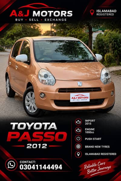 Toyota Passo 2012