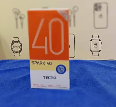 Tecno spark 40 6/128 , Grey Titanium , Box pack , warranty not active
