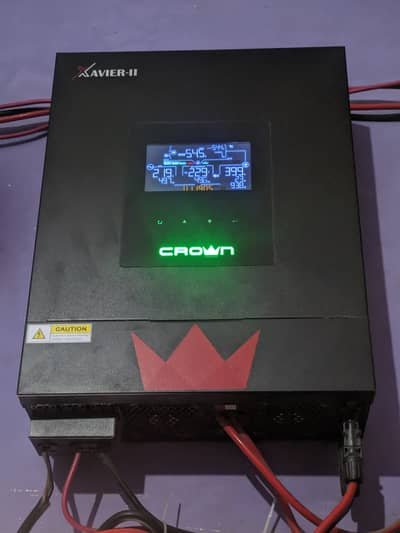 Crown Xavier-II Hybrid Solar Inverter Faisalabad