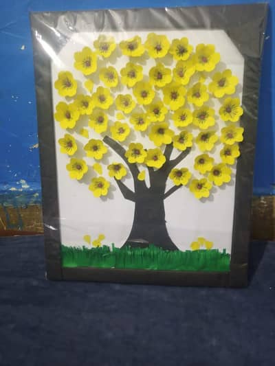 Handmade Paper Flower Tree  | Beautiful Spring Craft Art