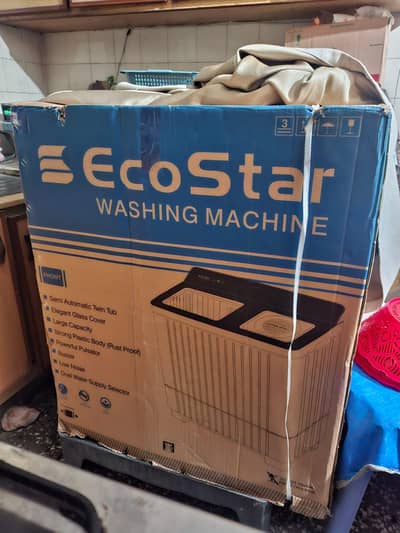 Ecostar washing machine 10 kg pinpack urgent sale
