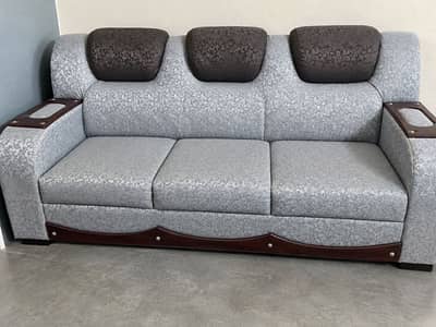 Rexine Sofa Set for Sale – 6 Seater
