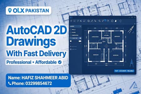 AUTOCAD EXPERT 2D DRAWINGS
