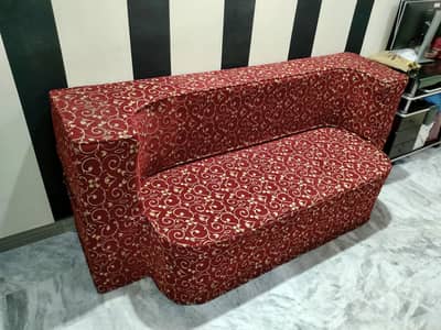 Premium Sofa Cum Bed (6x3 ft) - 12 Inch Thick Dual Foam