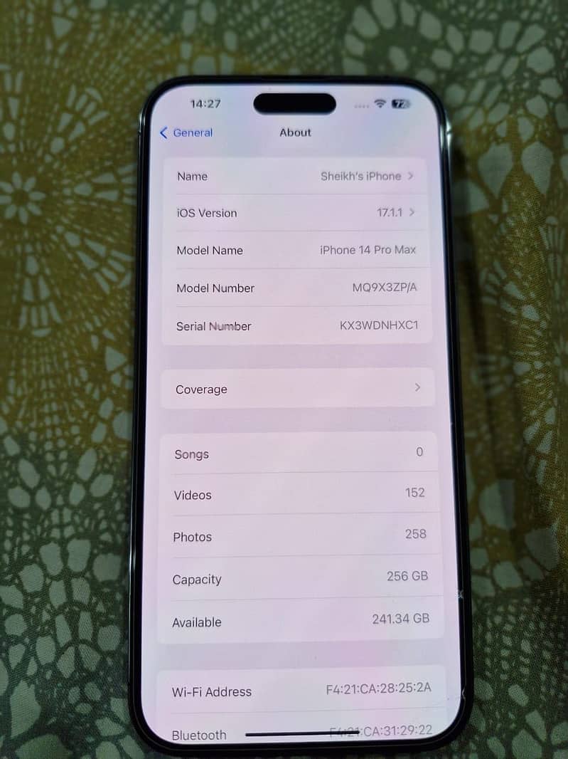 Apple iPhone 14 Pro Max 8